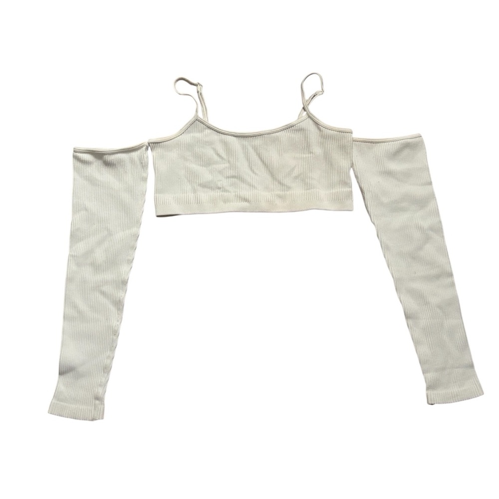 cami bra top with sleeves